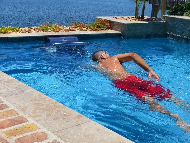 Swimming with Fastlane Pro current system